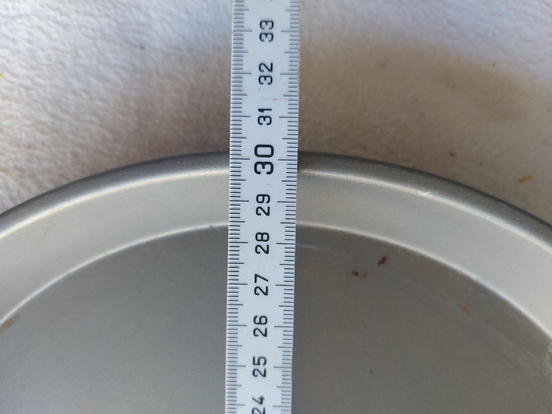 Teglie da forno: SET 5 teilig Gastro Bleche 30cm Backbleche Rund – Usato da Rheinau venduto da profitronic.shop 2