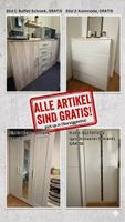 Mehrere Möbelstücke kostenlos