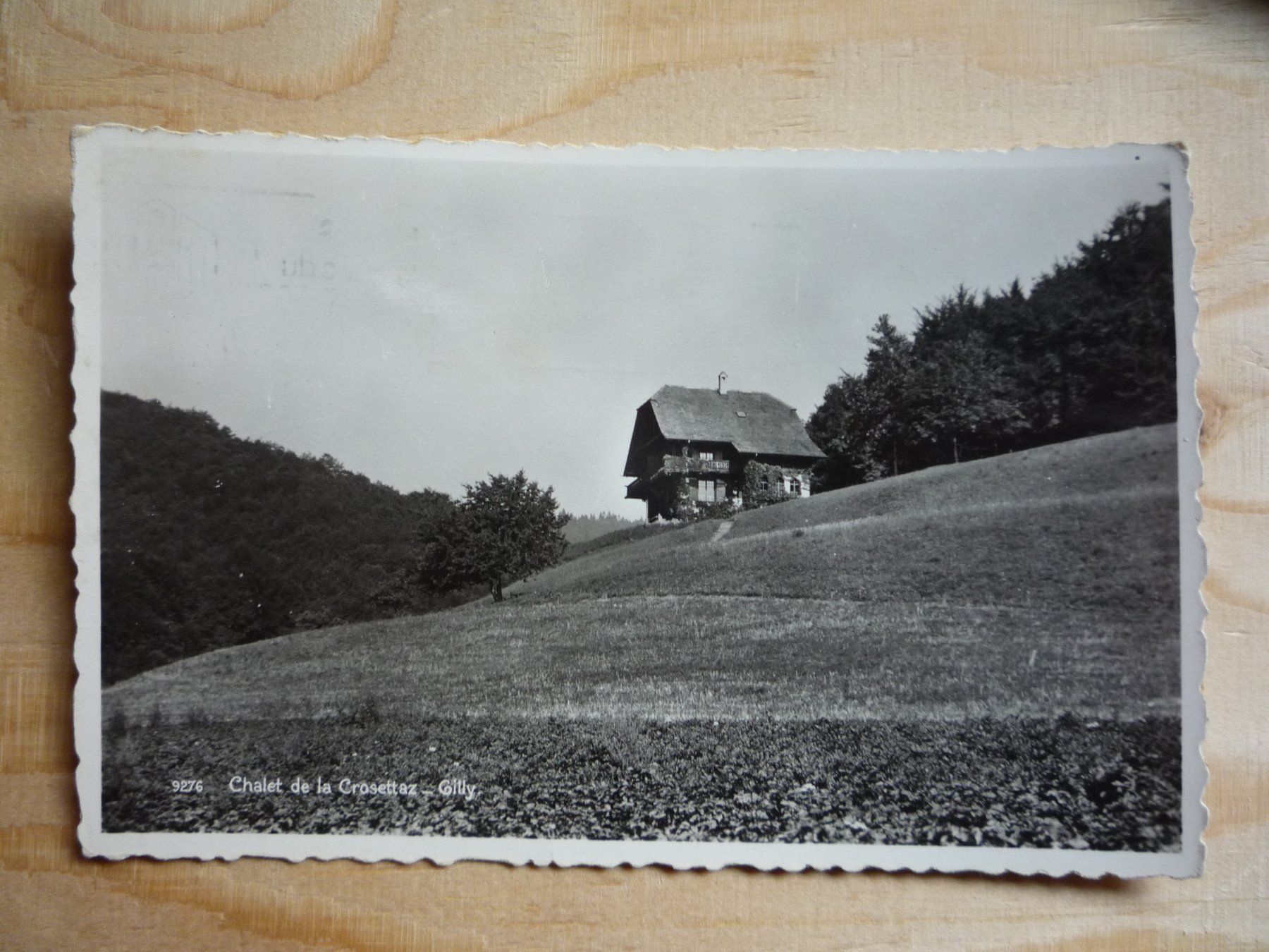 Cartoline postali: Chalet de la Crosettaz, Gilly, 28.3.78 – Usato da Rieden SG venduto da Gant24