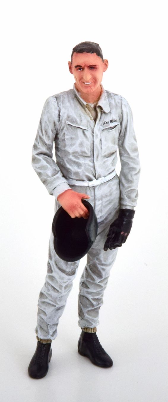 Modellini d'auto: FIGUR KEN MILES 1966 1:18 LE MANS MINIATURES – Nuovo e nell'imballaggio originale da Suhr venduto da Moebelsiralfred 1
