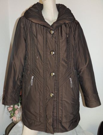 WARMER MANTEL «LEBECK» WATTIERT WASSERFEST NP 269 CHF L