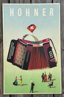 50er Jahre HOHNER Werbekarton