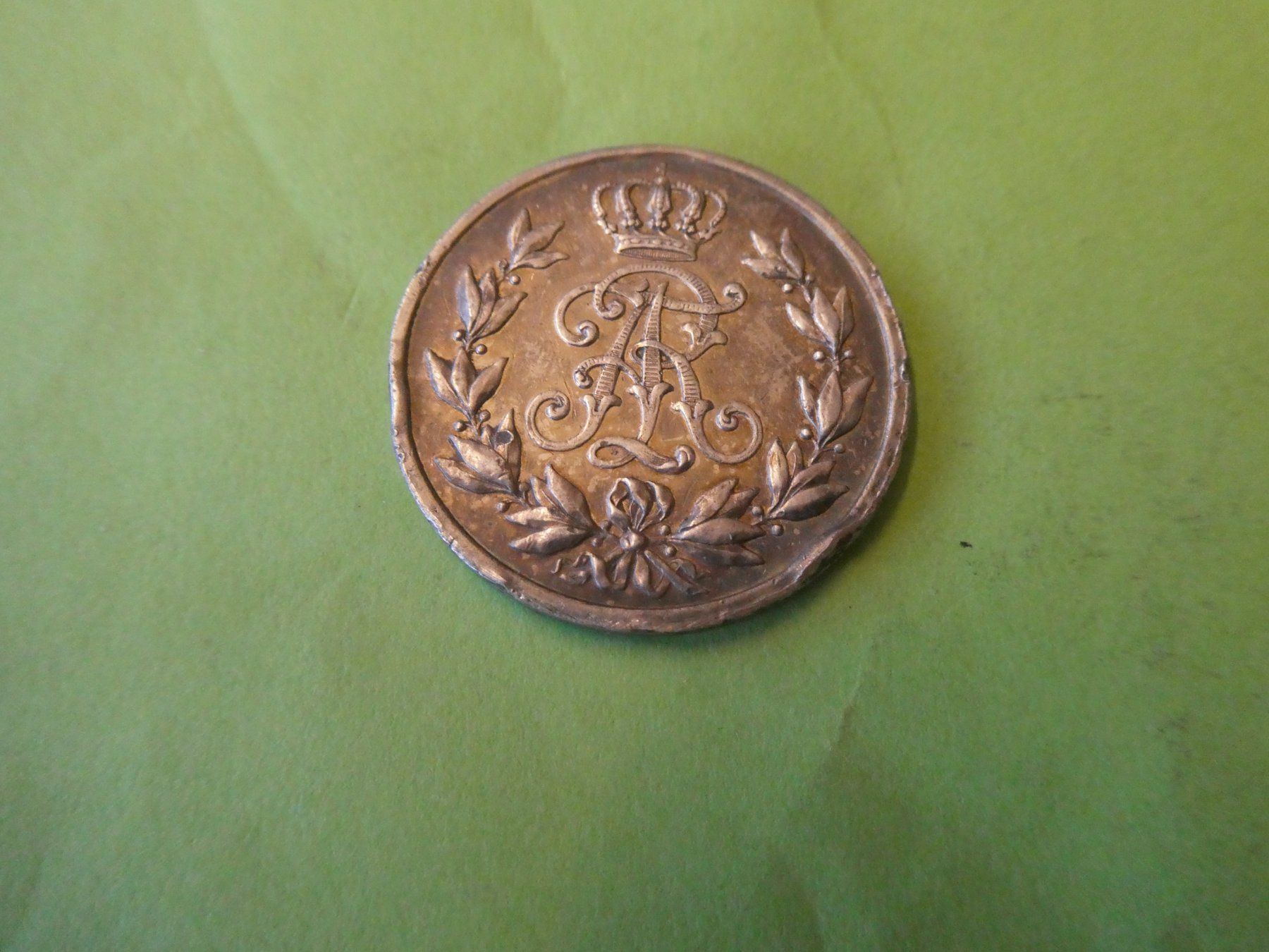 Medaglie: Sachsen, Friedrich-August-Medaille - Silber  10.05 g – Usato da Hinterforst venduto da Rohusri
