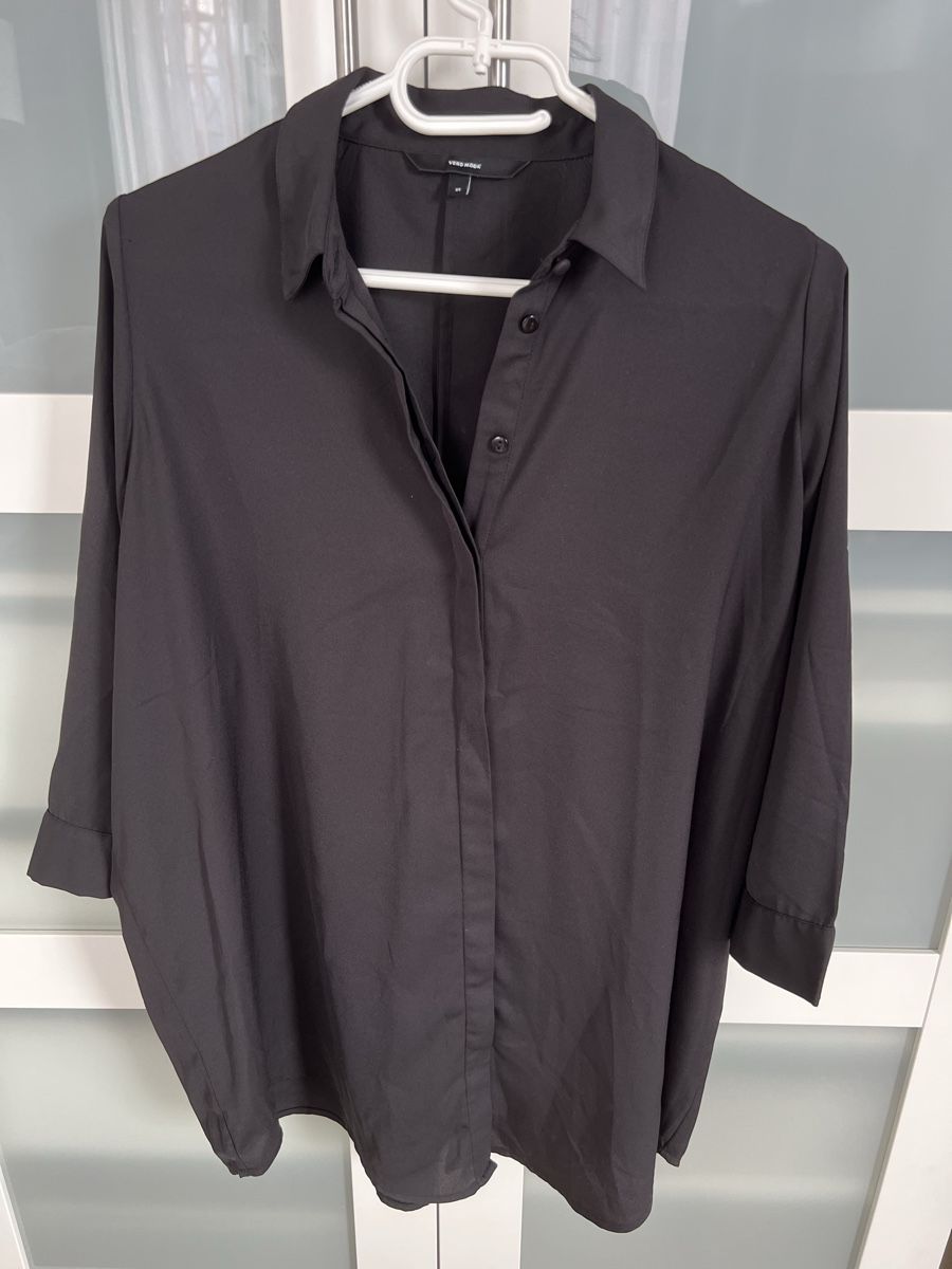 Vero Moda Camicette: Schwarze Bluse von Vero Moda – Usato da Kriens venduto da Krienserin_T 4
