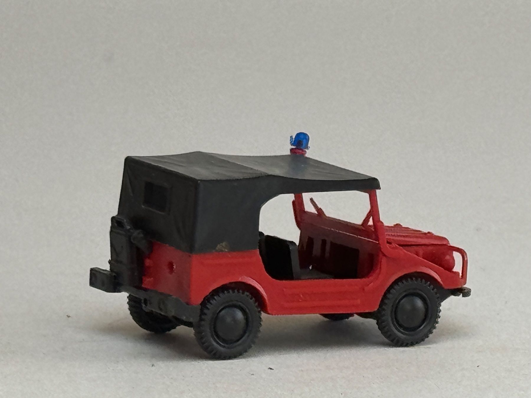 Herpa Voitures modèles: VE1- Roco DKW Munga Feuerwehr – D'occasion à Elm par Wikmtz 1