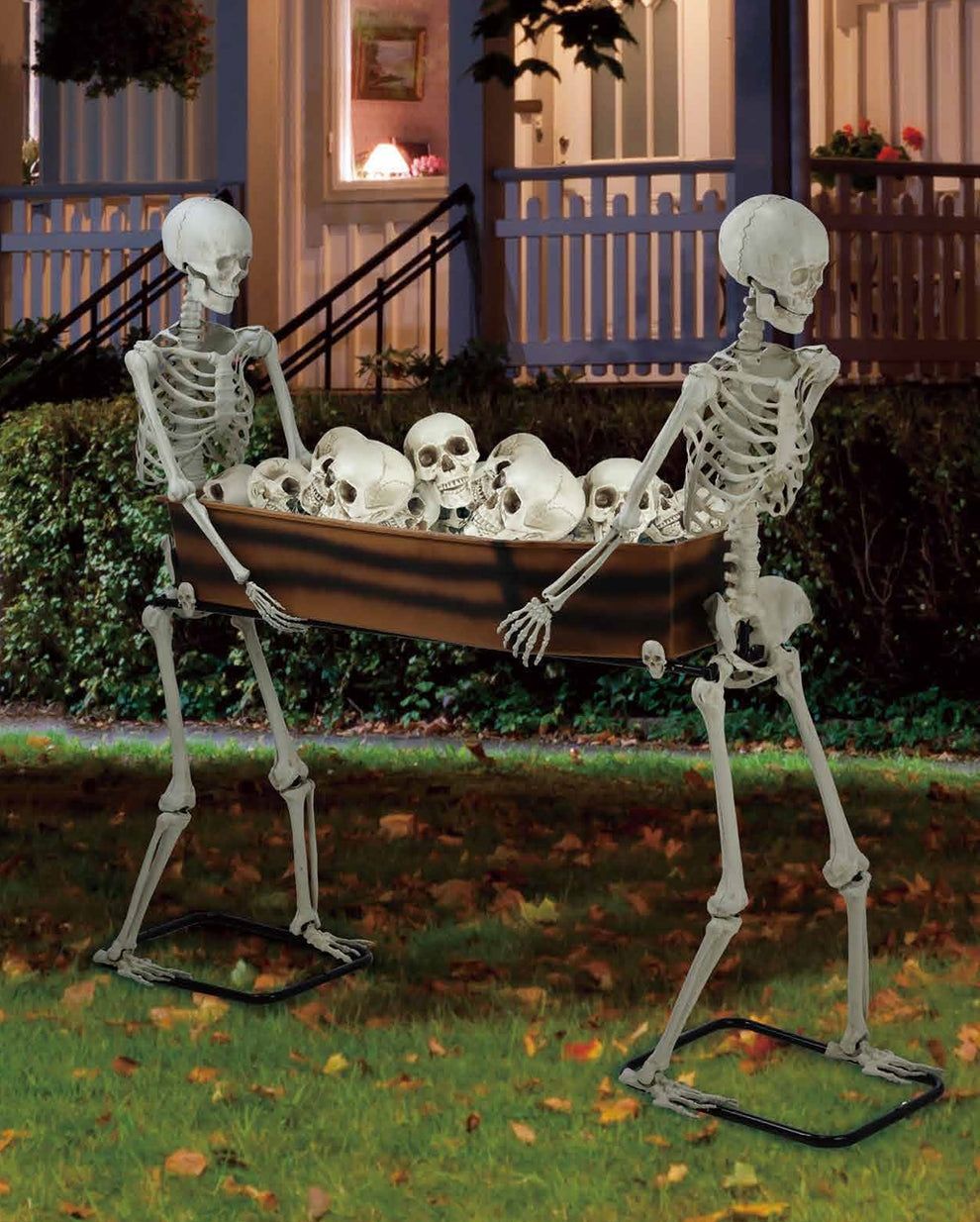 Tutte le decorazioni: Halloween Squelettes avec cercueil  – Usato da Estavayer-le-Lac venduto da Clapsodi