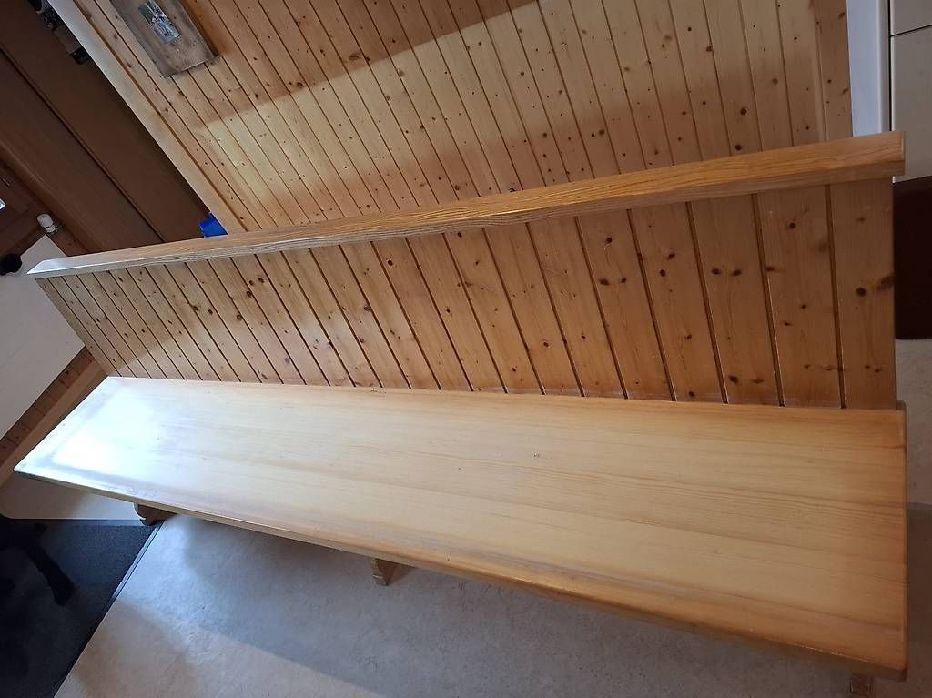 Tavoli: Esstisch Holz mit Holzbank – Usato da Hasle LU venduto da Moeudi 4