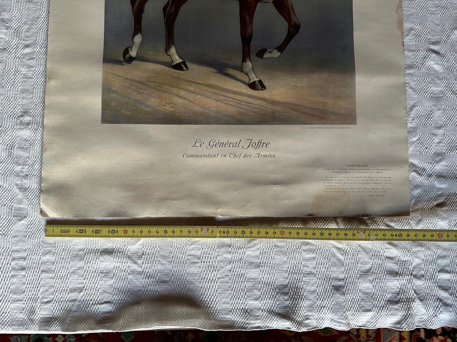 Foto & Immagini: Affiche Général Joffre – Usato da Ste-Croix venduto da BuffetSC 2