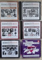 Schweizer Hits CD Sammlung - 6 Alben, diverse Jahrgänge