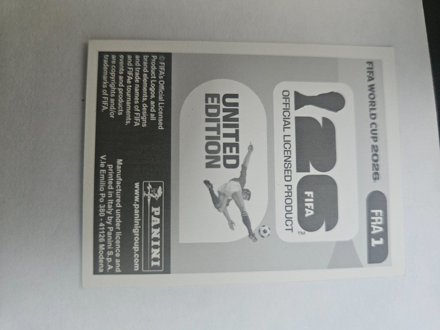 Panini Cartes à collectionner: FRA 1 – D'occasion à Würenlingen par Dinli 1