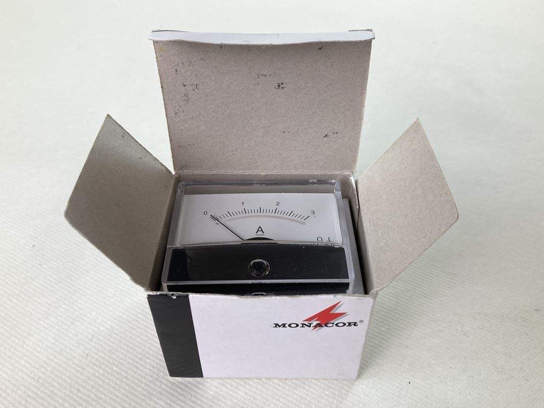 Monacor Misurare: MONACOR | Amperemeter | PM-2/3A | Einbauinstrument – Usato da Wittenbach venduto da Restwert_St-Gallen 1