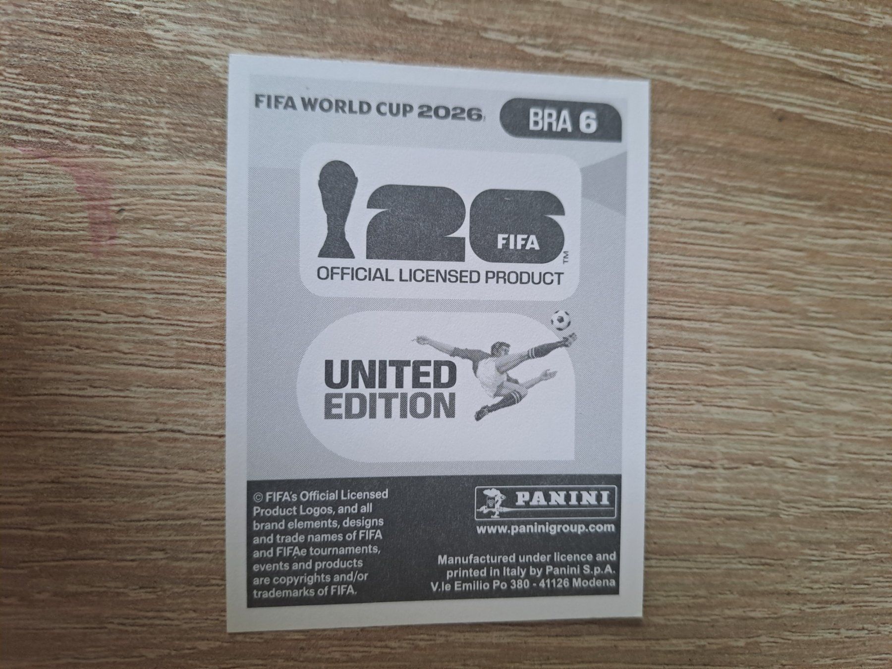 Fifa Carte collezionabili: BRA 6 – Nuovo (secondo la descrizione) da Pratteln venduto da olliw 1