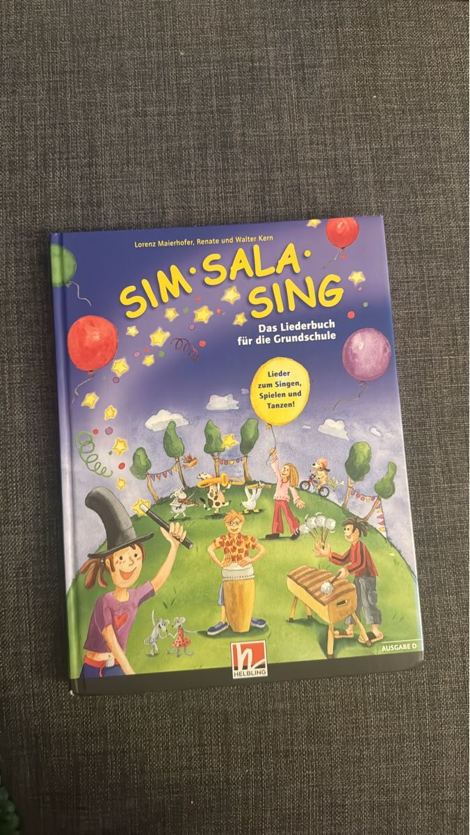 Livres: Liederbuch Sim Sala Sing – D'occasion à Muotathal par mianyc