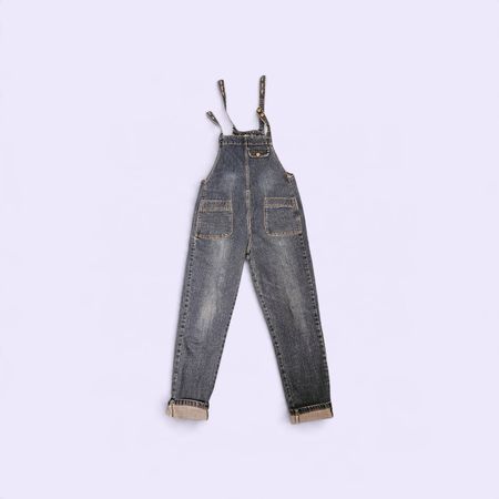 Women Denim Dungarees Size S - Very Good Condition