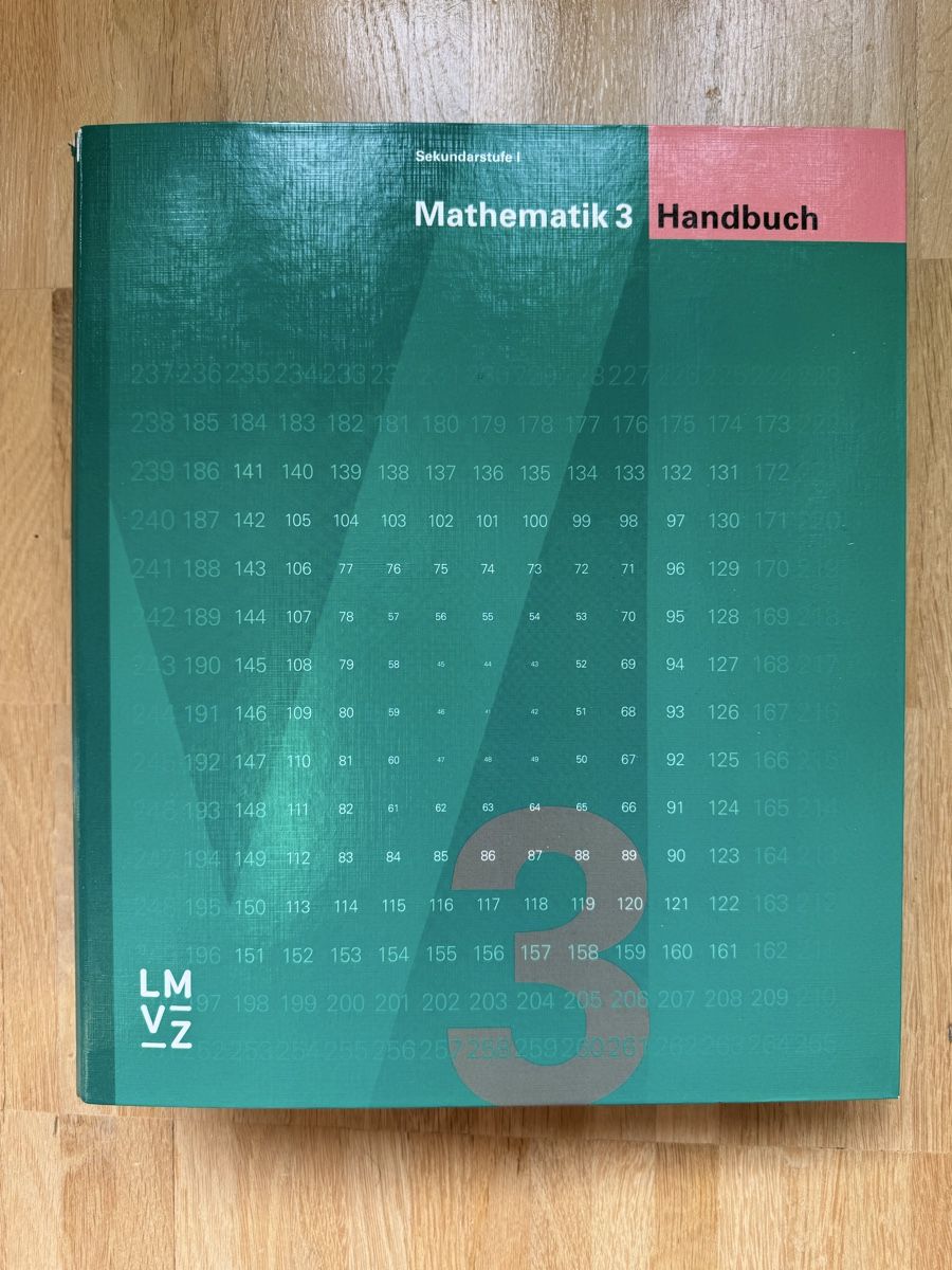Raccoglitori: Mathematik 3. Sekundarstufe Handbuch – Usato da Zürich venduto da TrueBlue03