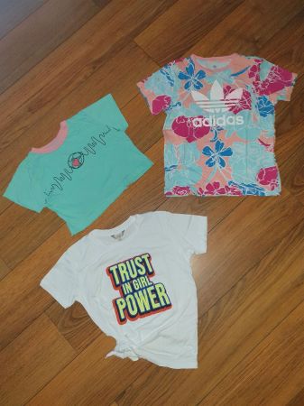 3 tlg Sommer Set mit**ADIDAS** - Gr. 152