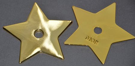 Stern / étoile Christian Dior 2 x Anhänger / 2 pendentifs