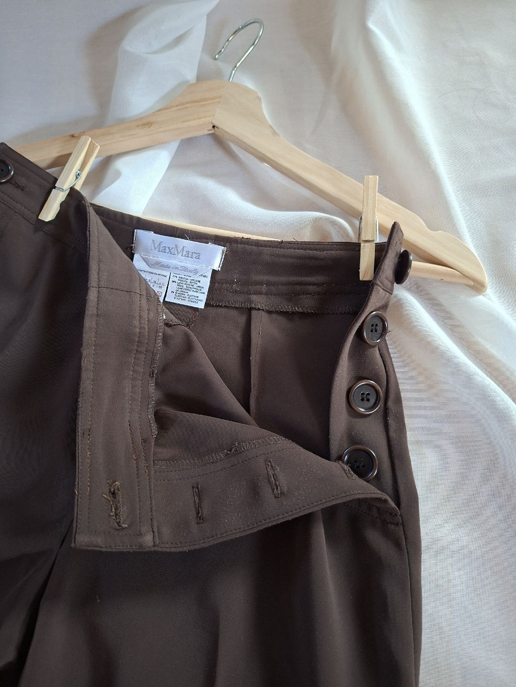 Max Mara Pantaloni: Pantalon Max Mara - Taille S – Usato da Lausanne venduto da Super-cerise 3