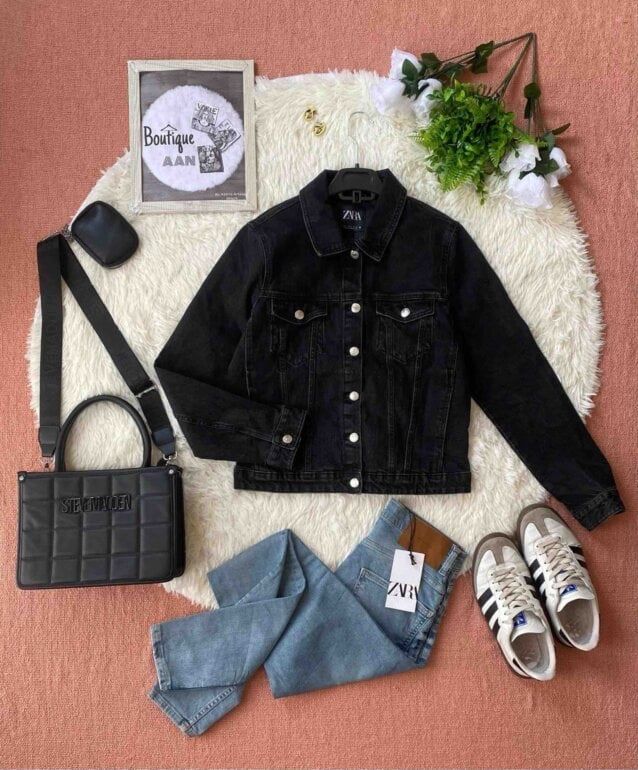 Zara Jacken: Zara Denim Jeans Jacket size L, small cut – Gebraucht aus Glattpark(Opfikon) von der_dh8z 3
