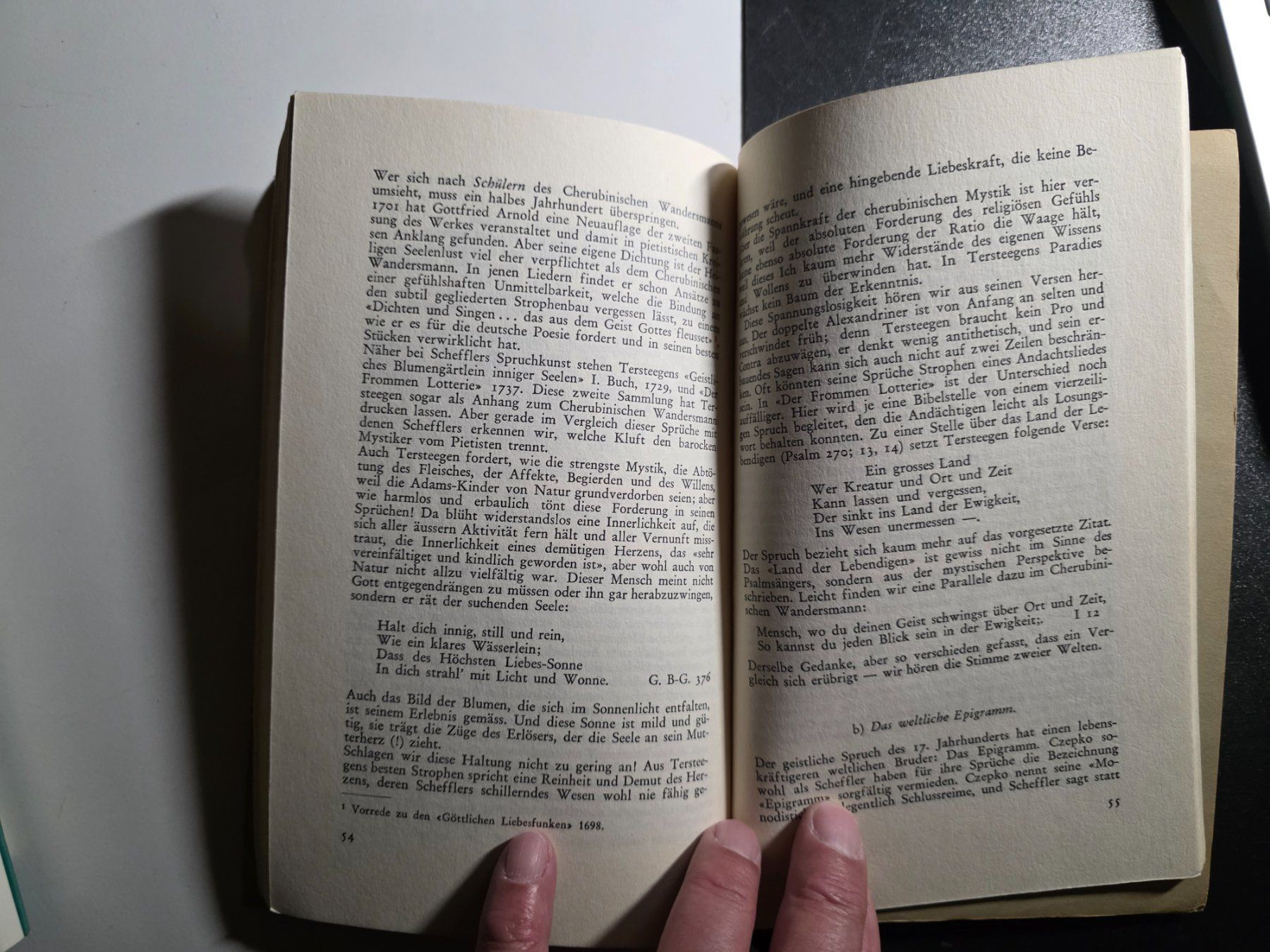 Bücher: Der Cherubinische Wandersmann als Kunstwerk - 1947 – Gebraucht aus Walterswil BE von Lonitti 1