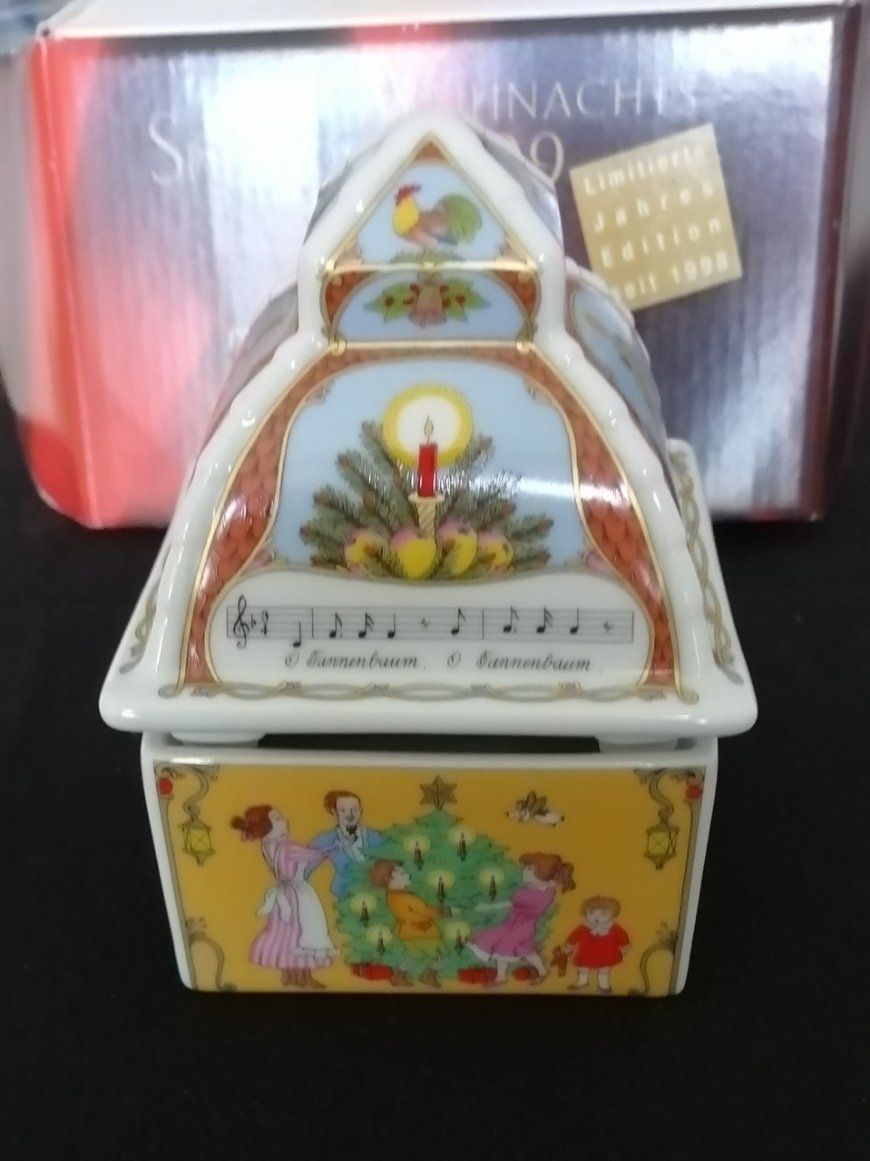 Spieldosen: Hutschenreuther Weihnachtspieldose  1999 – Gebraucht aus Novazzano von malu36 1
