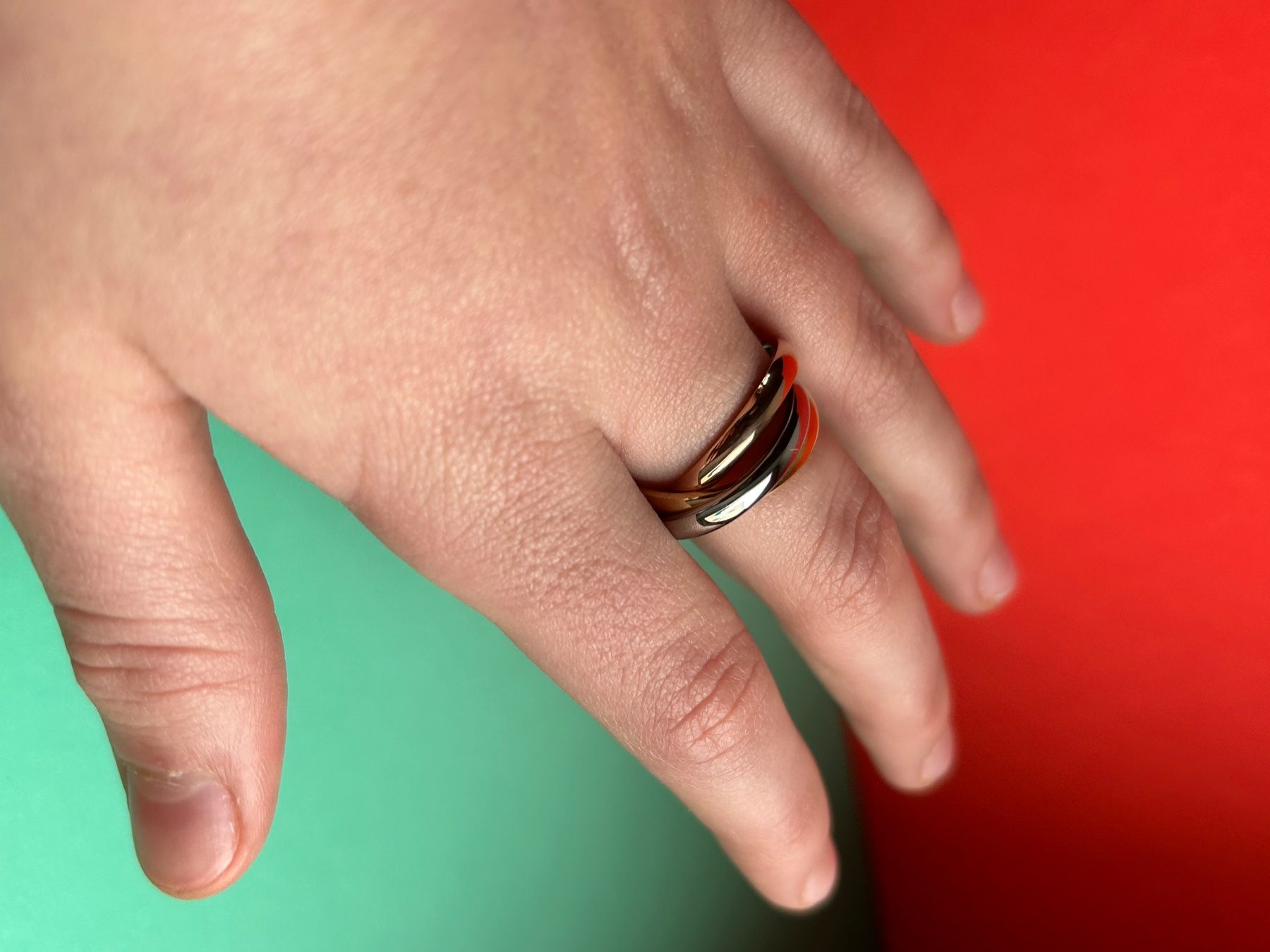 Ringe: Ring Trinity (3 color) 59/56/53 – Gebraucht aus Laufen von belleskulptur 8