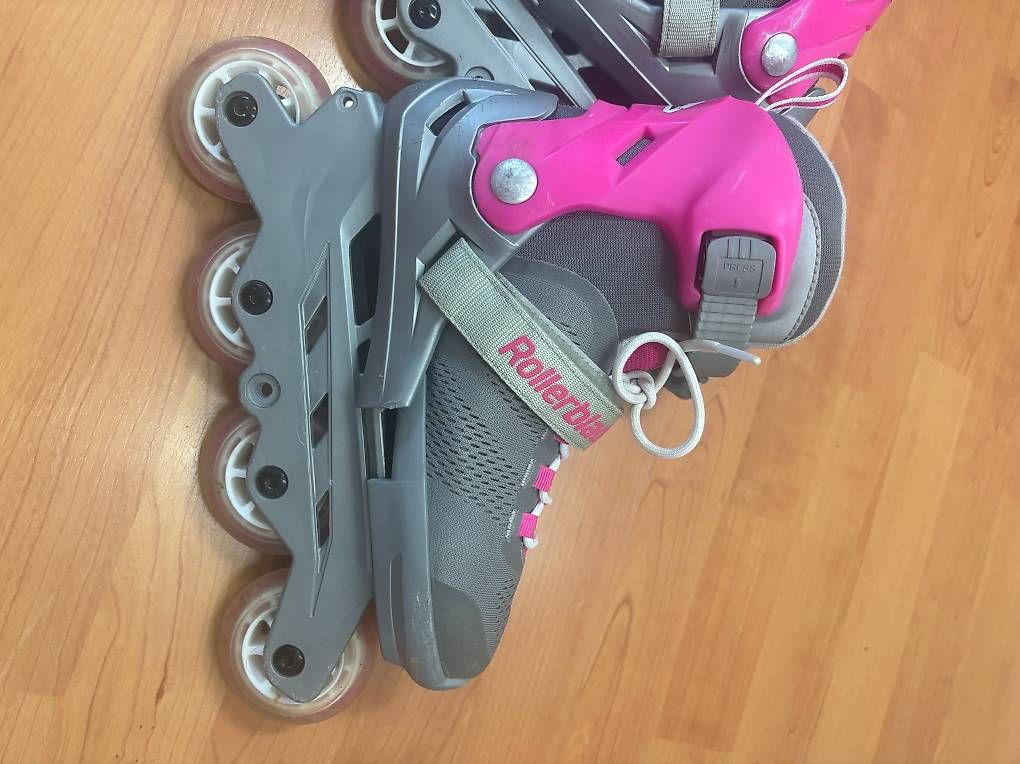 Pattini in linea & Pattini a rotelle: Rollerblade verstellbar 33-36 – Usato da Küttigen venduto da san_2x92 1