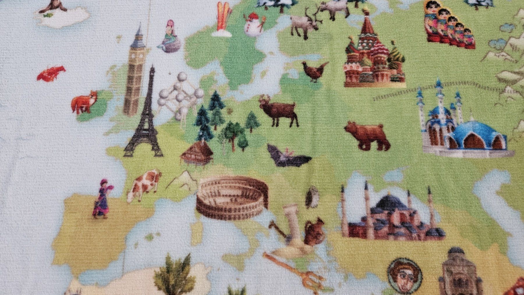 Tappeto da gioco: Spielteppich Welt – Usato da Schaffhausen venduto da asyouwestley 2