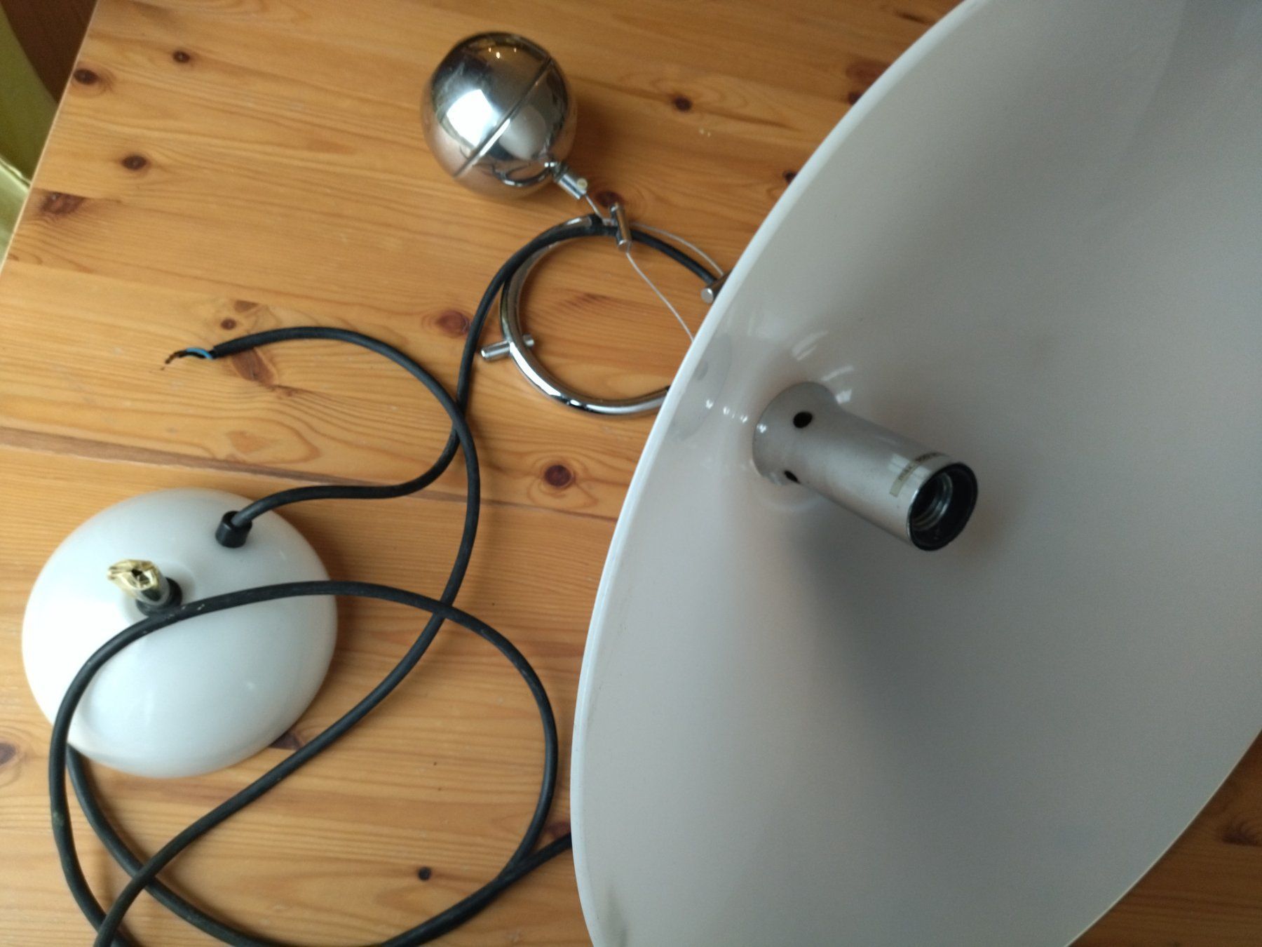 Lampade: Schöne Guzzini Flaschenzug-Pendellampe – Usato da Aathal - Seegräben venduto da anny44 2