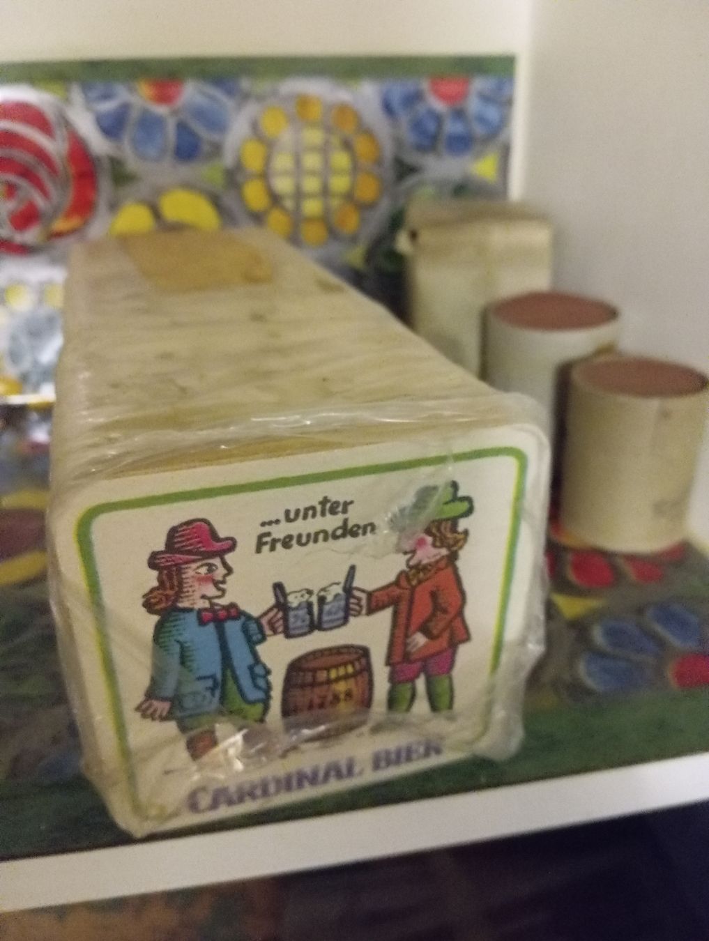 Cardinal Untersetzer: Cardinal Bier Unter Freunden Bierdeckel neu – Gebraucht aus Belp von Guadalupe84 1