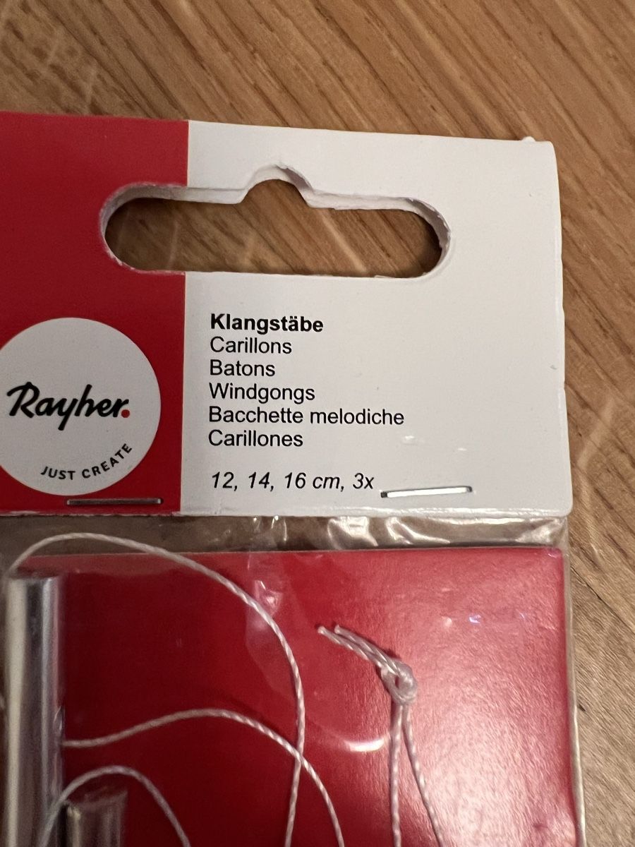 Rayher Kit bricolage: Basteln Rayher Klangstäbe  – Nuovo e nell'imballaggio originale da Volketswil venduto da JulBar2014 1