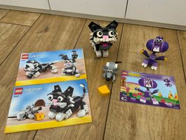 2 Lego Sets: Creator Katze und Maus und Mixels ab 6-7J