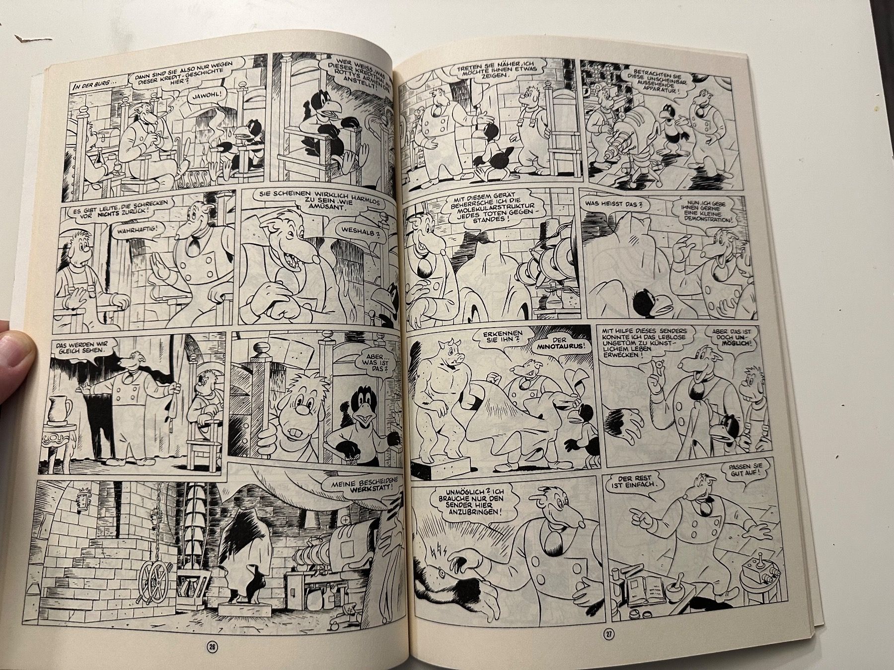 Fumetti: DIE ROTTECKER KATZE - DAS MINOTAURUS MYSTERIUM - 1. Auflage – Usato da Münsingen venduto da Ganjam 4