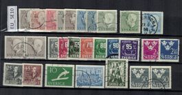 Schweden 1950/54, gestempelt, EU_SE10