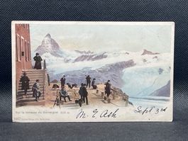 Sur la terrasse du Gornergrat