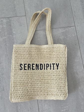 schöne Tasche, Basttasche, Strandtasche