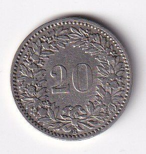 Tutti le monete: Schweiz 20 Rappen 1896 – Usato da Neuchâtel venduto da karlpierrino 1