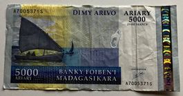Madagaskar 5000 Ariary