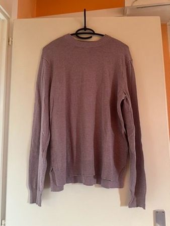 Pull mauve en maille fine – H&M – Taille S