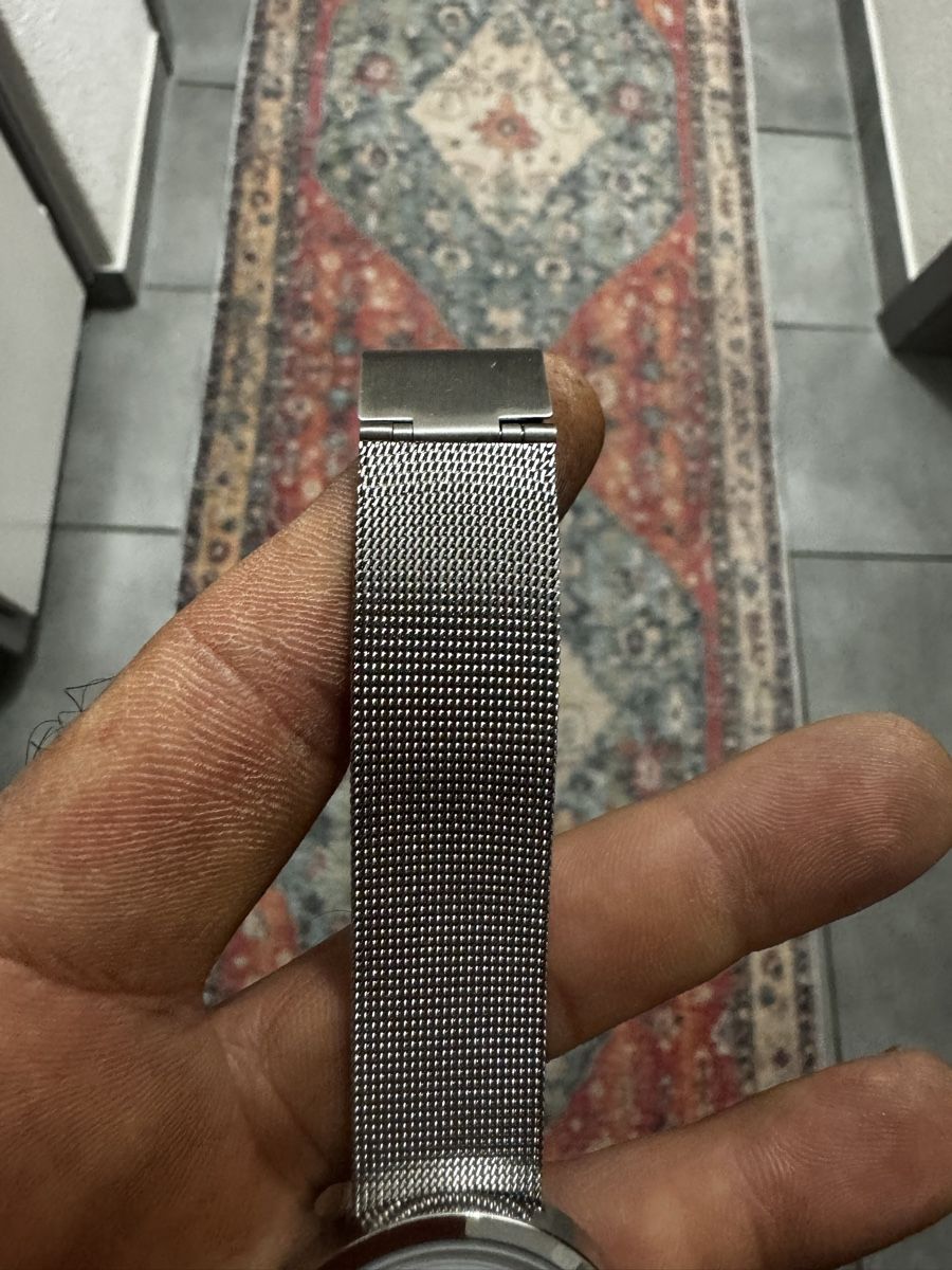 Orologi: Armbanduhr silber weiss Mesh  – Usato da Gerlafingen venduto da naj_vj8s 4
