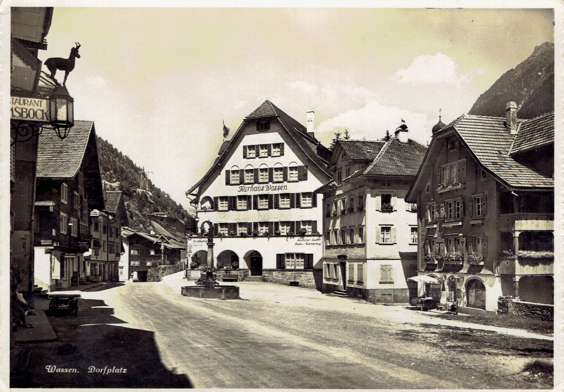 Cartes postales: Wassen UR, um 1950 – D'occasion à Otelfingen par Schmitte9