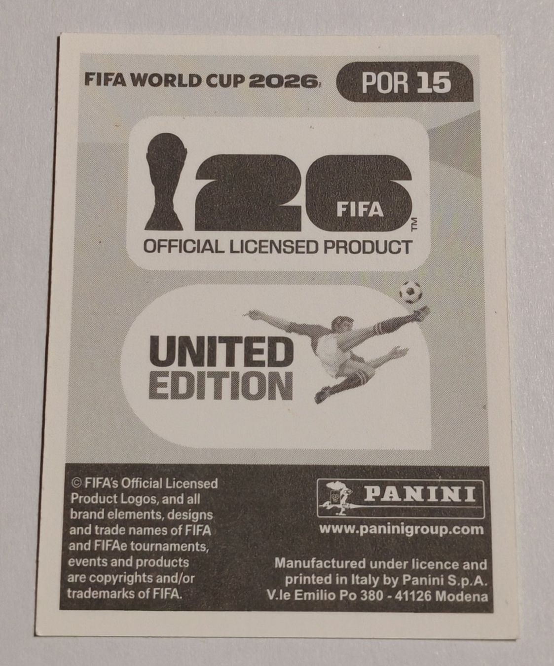 Panini Sammelbilder & Trading cards: Cristiano Ronaldo - POR 15 – Neu (gemäss Beschreibung) aus Rietheim von Squaley 1
