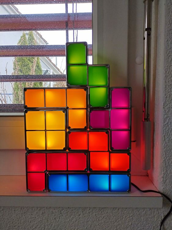 Tetris Form Retro stapelbare LED Leuchte (Gebraucht) in Aarburg für CHF ...