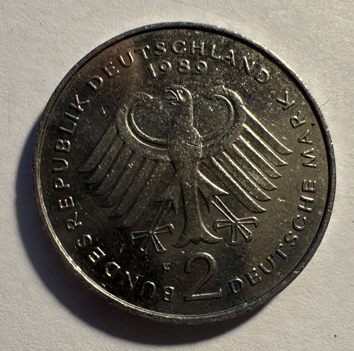 Alle Münzen: 2DM Gedenkmünze Deutschland 1989 – Gebraucht aus Nesselnbach von sir.lanzelot 1