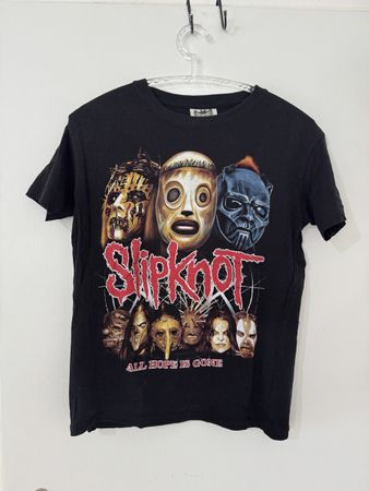 Slipknot "All Hope Is Gone" T-Shirt Damen schwarz Gr L vntg