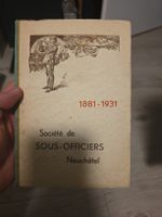 Société de sous-officiers de Neuchâtel (1881–1931) original