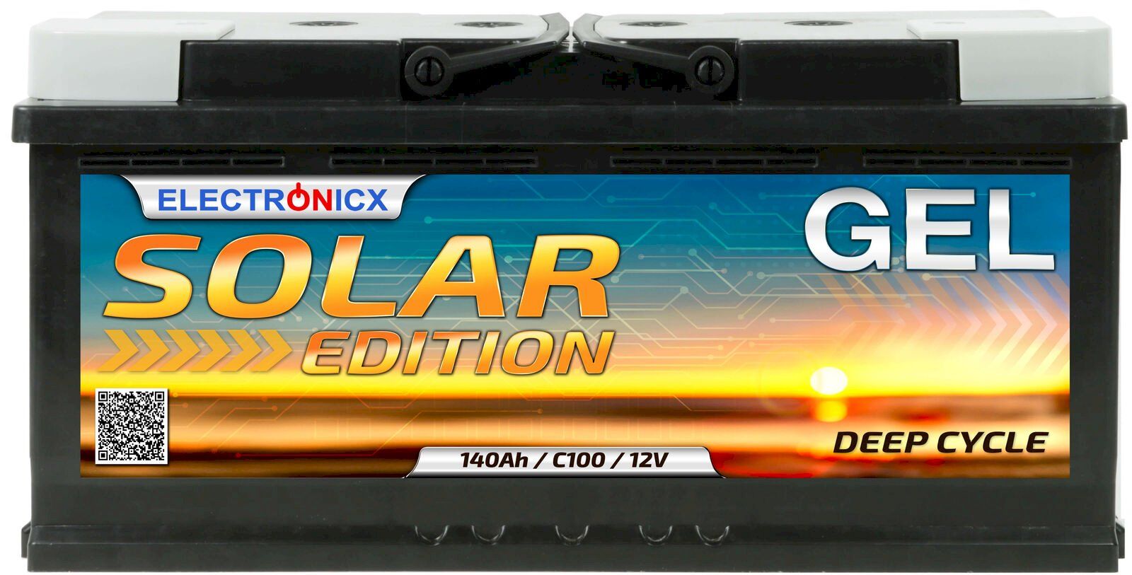 Batteries: Electronicx Solarbatterie 12V 140AH – Neuf avec emballage d'origine à Bottighofen par zaap