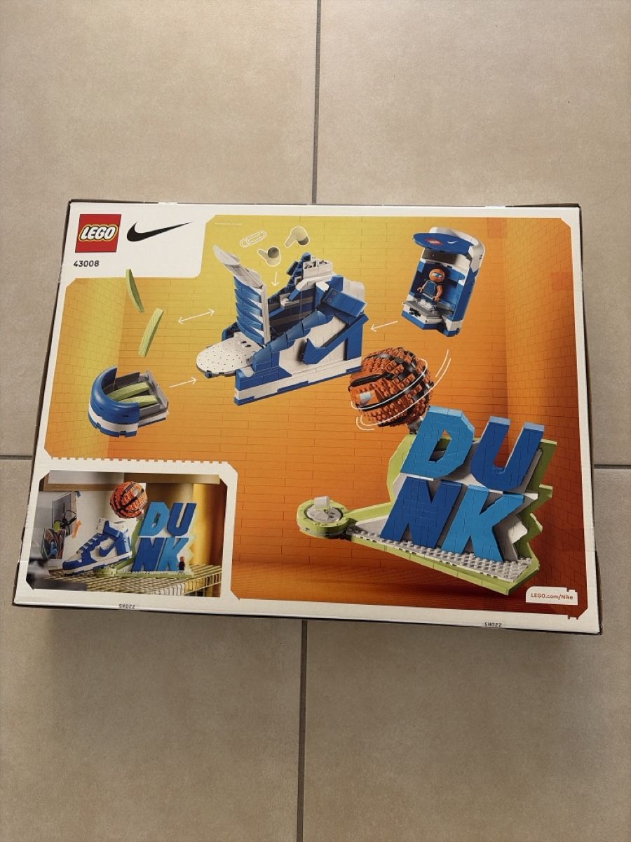 Lego Kit di costruzioni: LEGO 43008 Nike Dunk Set 1180 Teile Neu – Nuovo e nell'imballaggio originale da Meierskappel venduto da Coke 1