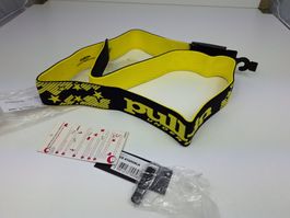 PULL-IN Gürtel "Stars" schwarz gelb 110cm