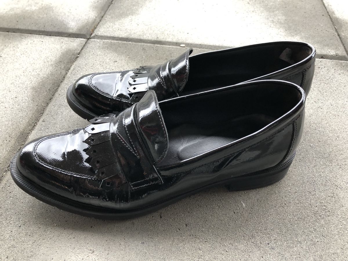 Damenschuhe: Halbschuhe Damen Gr.38 schwarz/dunkelbraun – Gebraucht aus Bonstetten von Audreystyle 4
